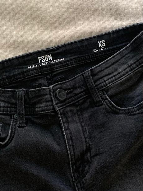 Pánske kraťasy riflové, fsbn, xs, xs