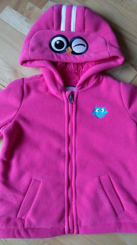 Flísová mikinka s kapucňou, tcm,86