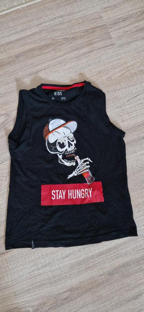 Letné tielko s lebkou 146/152, terranova,152