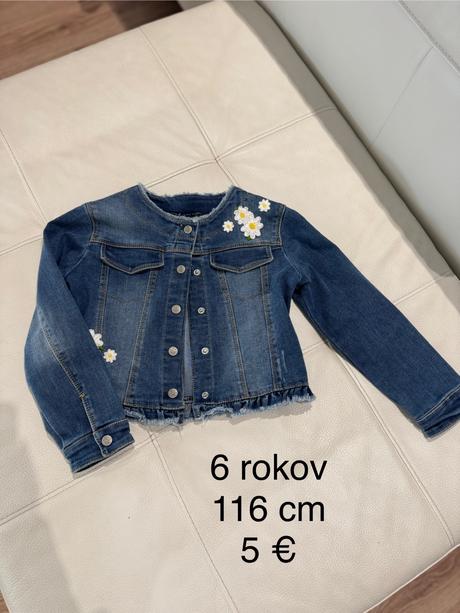 Detská riflová bunda, mayoral,116