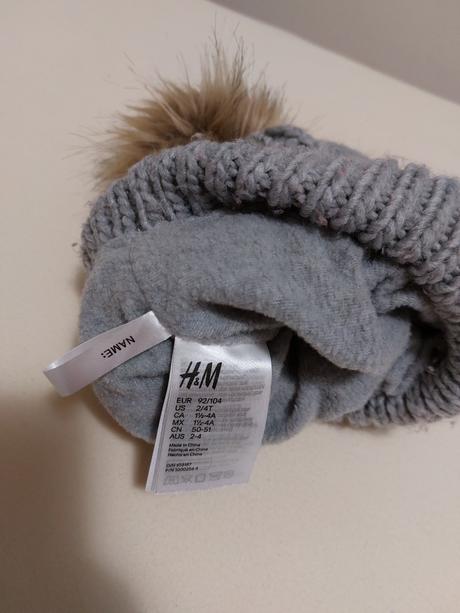 Zimná čiapka h&m 92/104 - nenosena, h&m,98