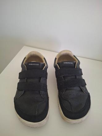 Vivobarefoot gobi sneaker kids obsidian, vivobarefoot,34