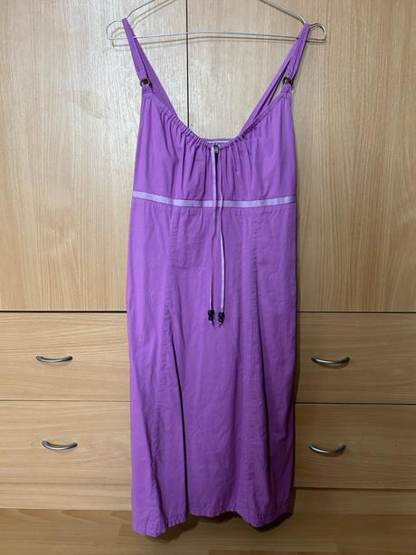 Fialové letné šaty esprit, esprit,38