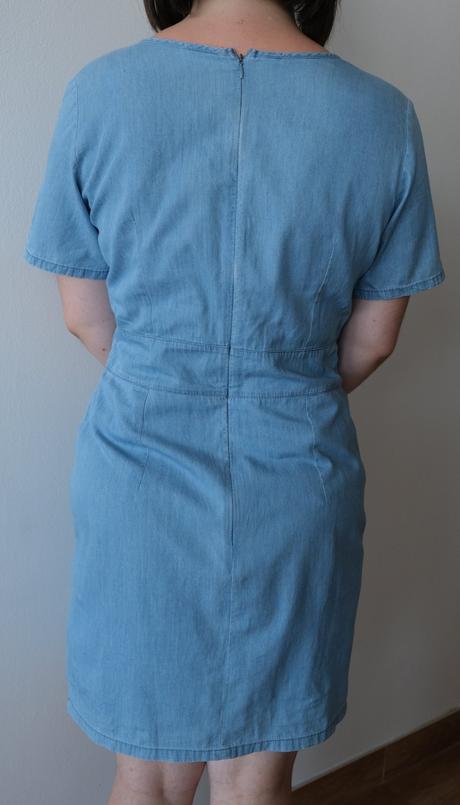 Bavlnené džinové šaty, 40