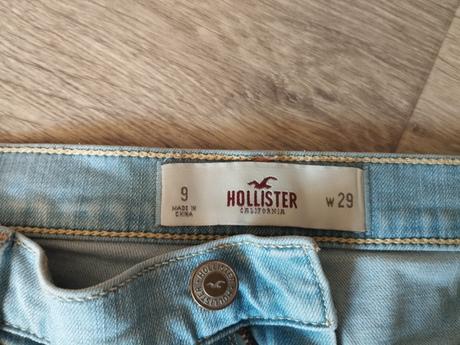 Riflové šortky, hollister,m