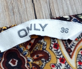 Šaty s orientálnymi vzormi, only,36