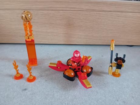 Lego ninjago 71777 kaiov dračí spinjitzu útok, 