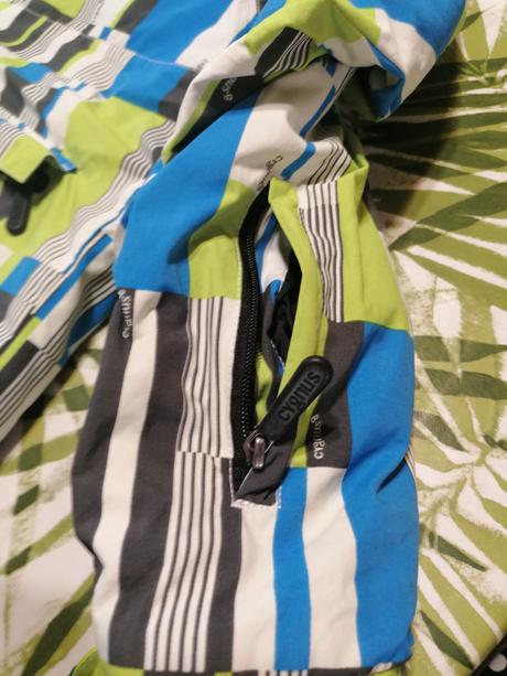 Lyžiarska bunda s čiapkou, s