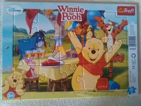 2x puzzle macko pooh, 