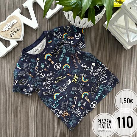 Tričko, piazza italia,110