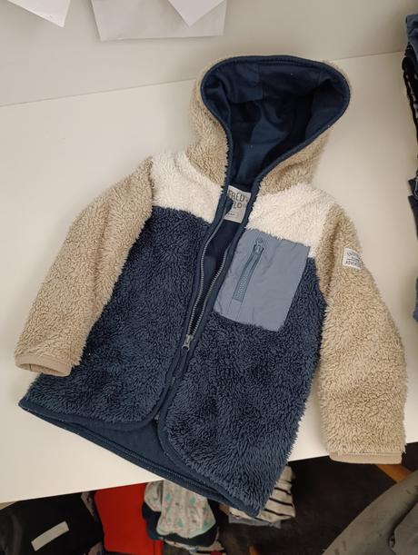 Prechodná mikina huňatá, f&f,86