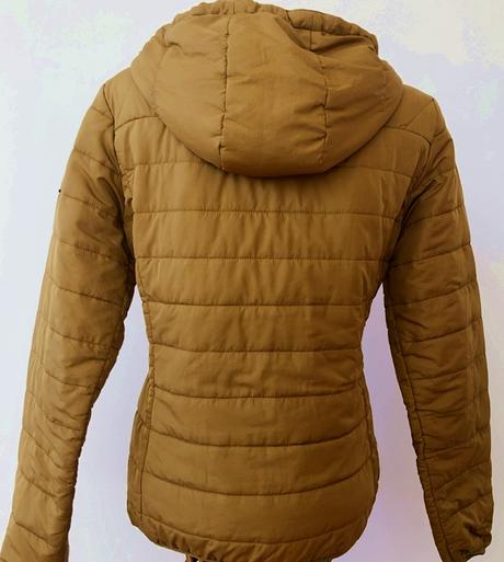 Damska hnedo-horčicova prešivana bunda only, only,m