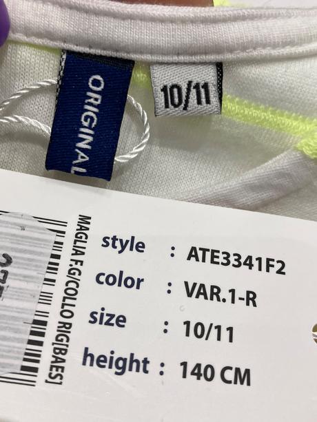 Dievčenské pásikavé tričko (10-11r.), original marines,140