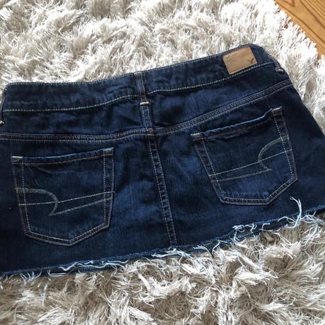 Rifľová sukňa, american eagle,38