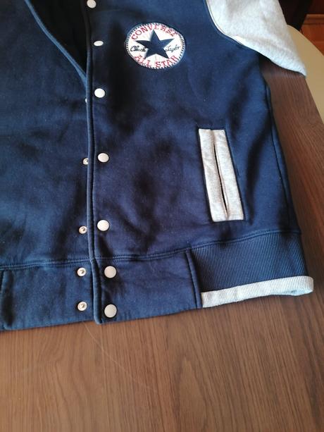 Pánska mikina na zapínanie, converse,m