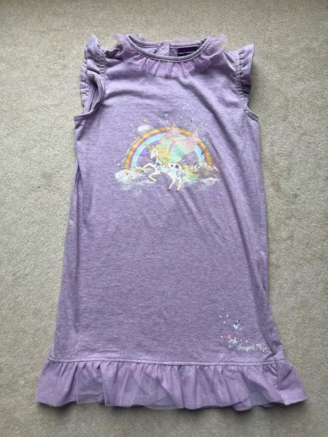 Nočná košeľa jednorožec / unicorn pre dievča, sergent major,122