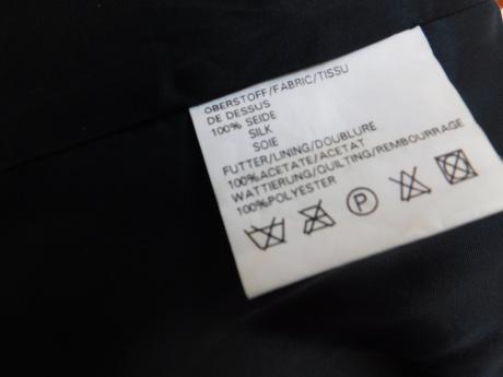 Vintage mirage silks collections hodvabna vesta, 40