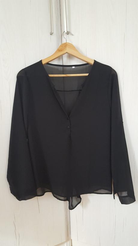 Cierna bluzka, s