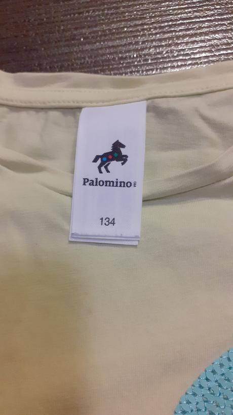 Tricko s flitrami, palomino,134