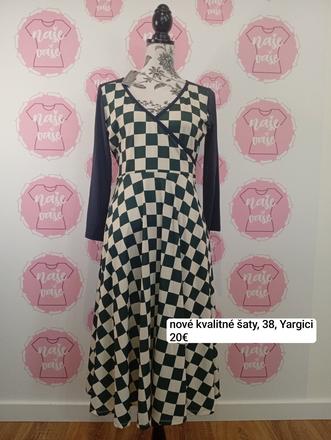 Nové kvalitné šaty yargici, 38