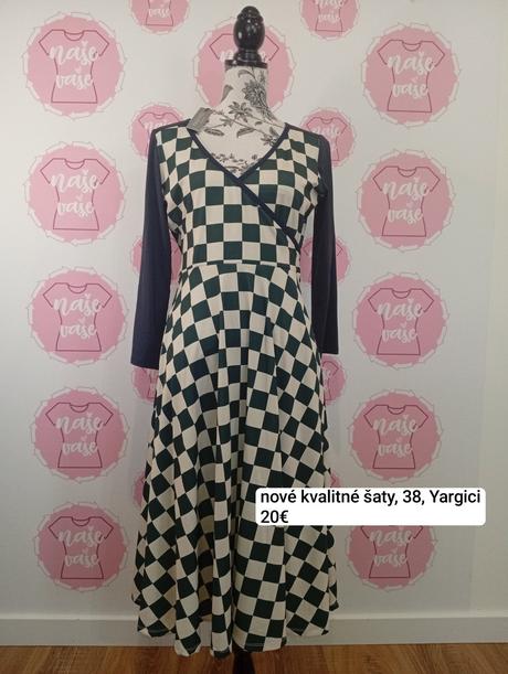 Nové kvalitné šaty yargici, 38