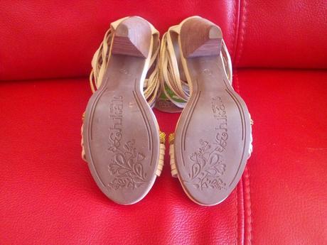 Krásne letné dámske topánky, 37