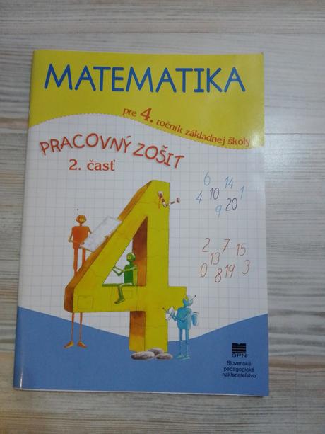 Pracovný zošit matematika 1. a 2. časť, 