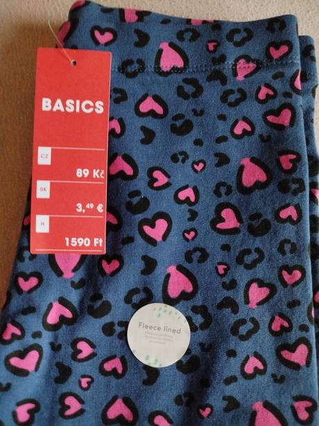 Zateplené legíny č. 158, basics,158