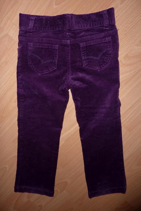 Girl2girl slim rifle, fiaľové, v. 3-4r./104-110, girl2girl,104