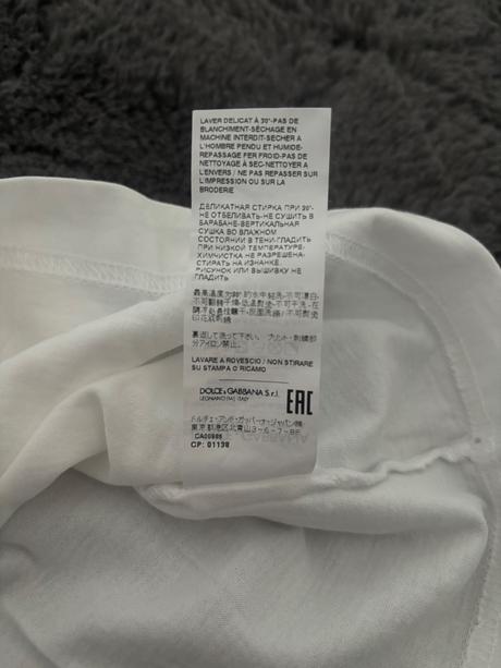 Tričko dolce & gabbana, s