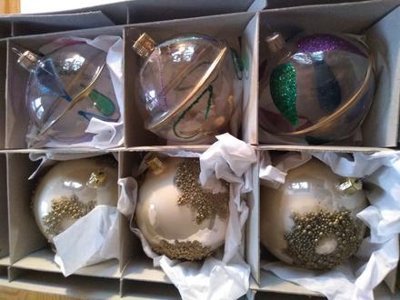 Vianočné gule  retro - 38eur, 