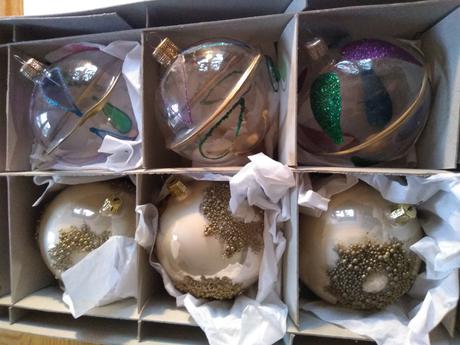 Vianočné gule  retro - 38eur, 