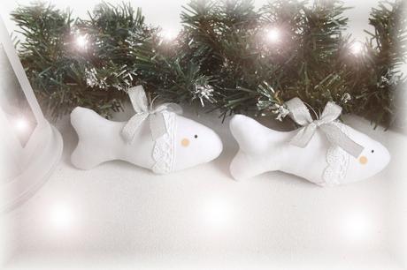 Vianočné rybičky-rôzne farby, 