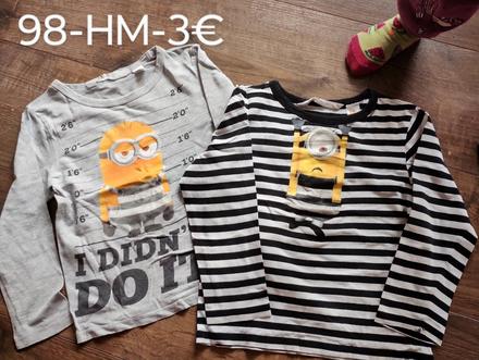 2xmimon tričko, h&m,98