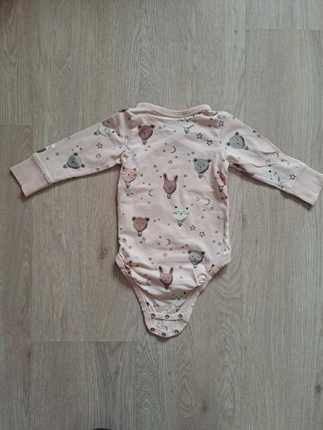 Dievcensky ruzovy set 2x body a 1 leginy lindex 62, lindex,62