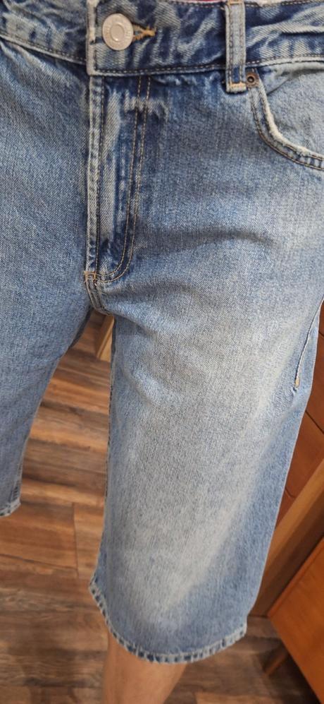 Zara jortsy bermudy riflové kratasy vel 38, zara,m