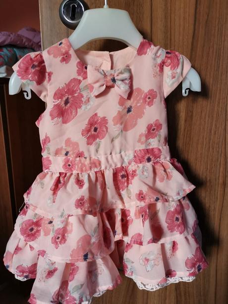 Šaty s volánmi, matalan,80