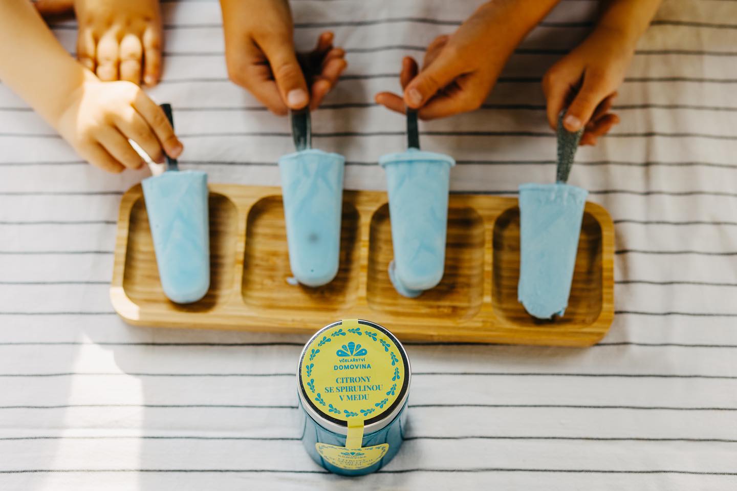 Citrón so spirulinou v mede od Včelařství Domovina Citrón so spirulinou v mede od Včelařství Domovina