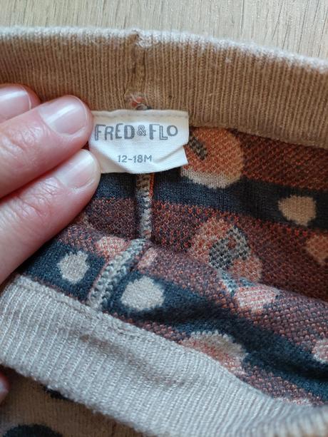 Suprava leopard svetrik+teplaciky vel.12-18mes, f&f,86