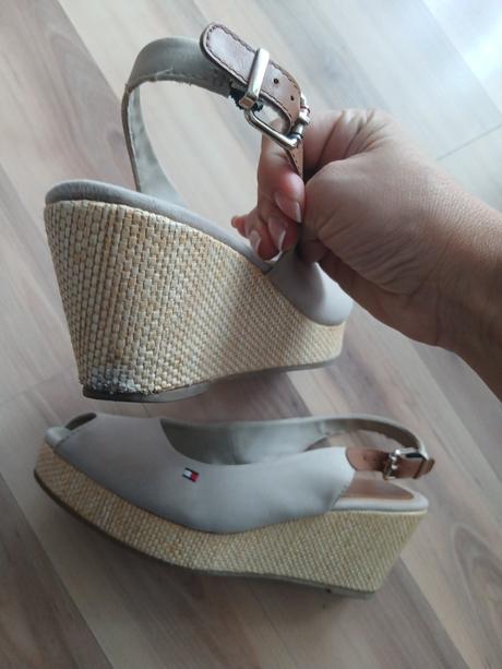 Sandalky th, tommy hilfiger,37