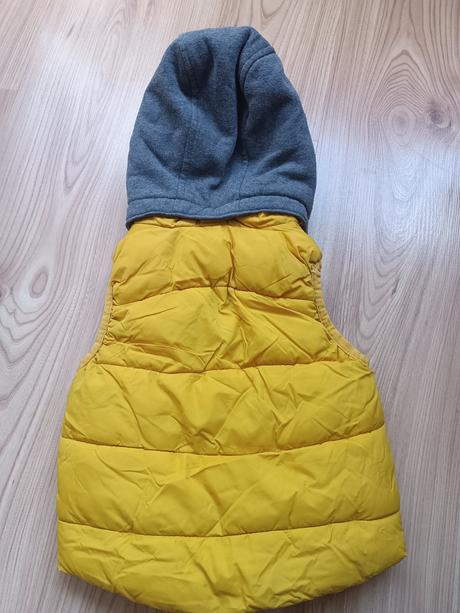 Chlapčenska prechodná vesta s odnímateľnou kapucňo, h&m,92