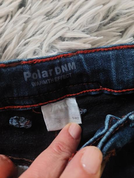 Termo/polar džínsy, zara,140