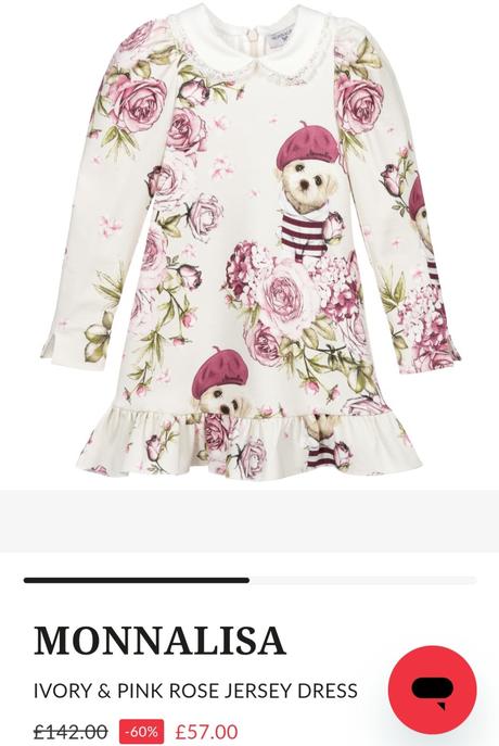 Monnalisa šaty, monnalisa,128