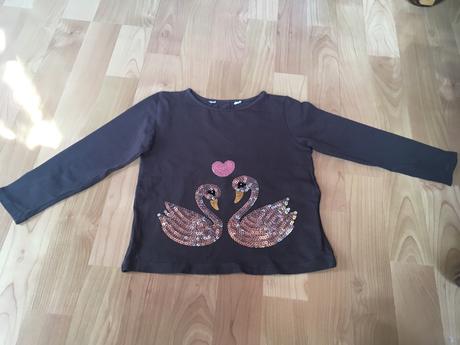 Tricko s flitrami h&m, h&m,98