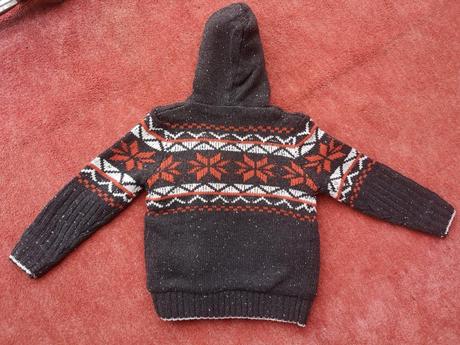 Brave soul london zateplený sveter  7-8 rokov, 122 / 128