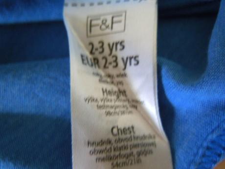 Tričko s kapuckou + modré tričko, marks & spencer,98