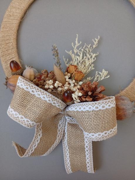 Vianočný veniec na dvere, 