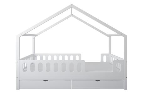 Detská posteľ leo - rozmer 200x90 cm, šírka (cm): 90,dĺžka (cm): 200