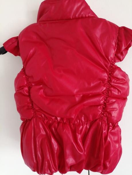 Vesticka červená pre dievčatka veľ. 110 - 116, funky diva,110