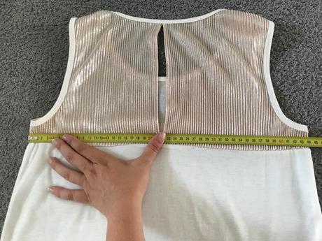 Bielozlaté tričko, m